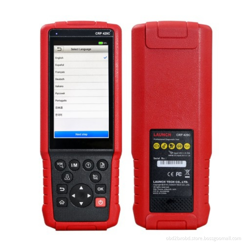LAUNCH X431 CRP429C Auto Diagnostic Tool for Engine/ABS/SRS/AT+11 Service CRP 429C OBD2 Code Scanner Better than CRP129 Ship fro