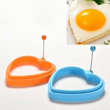 Silicone Molds For Eggs Heart Shape Mold Fry Fried Egg Ring Pancakes Form For Eggs Cooking Tool