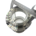 WZJG New 3" Tri Clamp Type Flow Sight Glass Diopter For Homebrew Diary Product Stainless Steel SS304 Ferrule OD 91mm