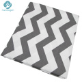 2pc 50*160cm Grey Stars Chevron Design Cotton Fabric for Home Textile Cushion Sewing Baby Quilts Fabric Home Decoration Material