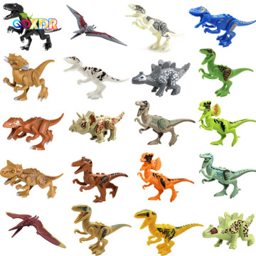 20 Dinosaur Small Particles Assembled Building Blocks Childrens Educational Early Childhood Toys Jurassic Century Dinosaurs