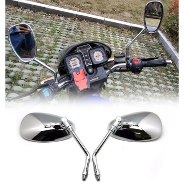 1 Pair Motorcycle Mirror Motorbike Rear View Mirror for YAMAHA Vmax Virago 535 V-Star 650 1100 1300