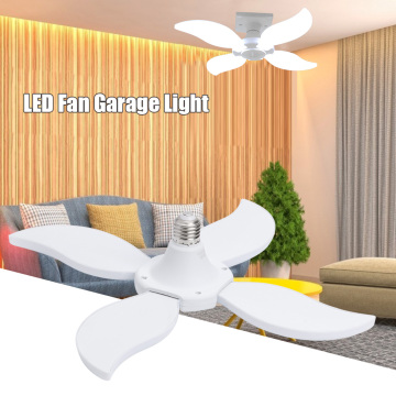 High Bay Workshop Industrial Lighting Lamp 60W E27 LED Fan Garage Light Good Transmittance Uniform Lighting Folding