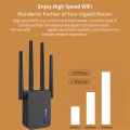 2.4G/5Ghz Wi-Fi Amplifier 1200Mbps WiFi Repeater Long Range Extender 802.11ac 4 Antennas Wi Fi Booster wifi router Access point