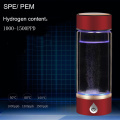 SPE/ PEM Rich Hydrogen Water Generator Electrolysis Energy Hydrogen-rich Antioxidant ORP H2 Water Ionizer PP Healthy Bottle cup