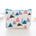 1pc Women Girls Canvas Fashion Coin Purse Wallet Small Cute Credit Card Holder Key Money Bags Kids Children Zipper Pouch Gift