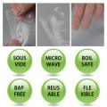 5 Rolls/ 2 Rolls Lot Kitchen Food Vacuum Bag Storage Bags for Vacuum Sealer Food Keep 12+15+20+25+28cm*500cm