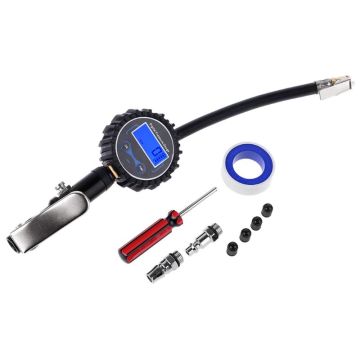 2020 New Digital Tire Inflator 0-200PSI with Pressure Gauge Heavy Duty Auto Air Inflating