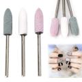 Professional Electric Nail Art Drill Manicure Tool Grinding Head Silicon Carbide Carborundum Grinding Head Wheel Shank 2.34mm