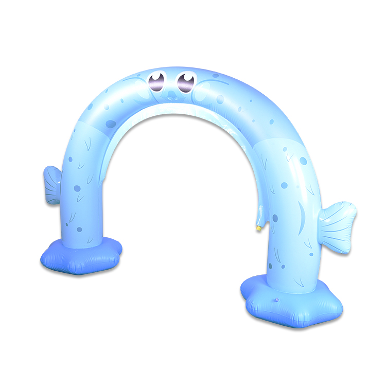 Amazon kids Splash Toys Inflatable Puffer Fish arch