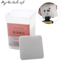 Eyelash Glue Remover Cotton Wipes 200 pcs/ box Cleaner glue gel nail tips polish Soft Paper Wipes Pad eyelash make up Tools