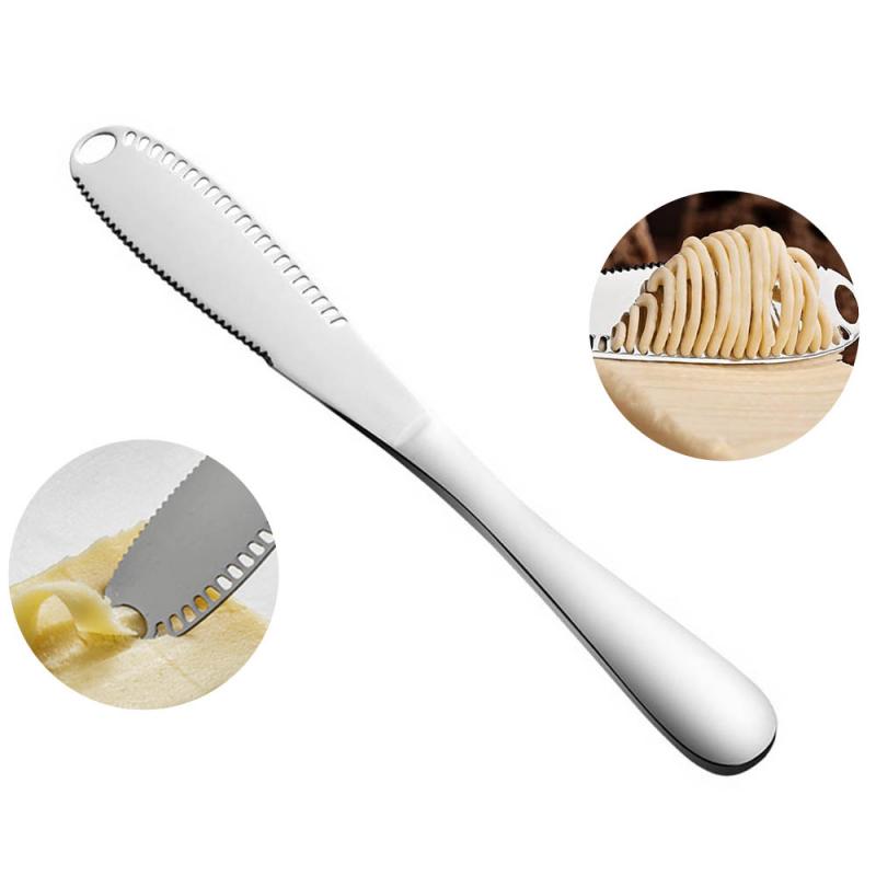 Butter Cutter 2020 HOT~Stainless Steel Butter Cutter Knife Cheese Spreaders Utensil Knife Tool Cream Cutter Kitchen Cheese Tools
