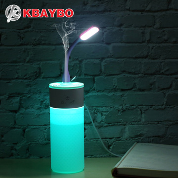 KBAYBO 300ml car air purifier USB aromatherapy essential oil humidifier with LED lights home aromatherapy machine