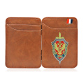 Cool FSB The Federal Security Service of the Russian Leather Card Holder Magic Wallet Fashion Men Women Short Purse