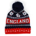 England Snowflake Knitted Hat