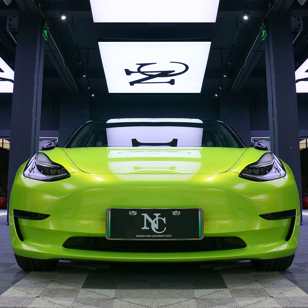 Magic Fluorescence Car Wrap