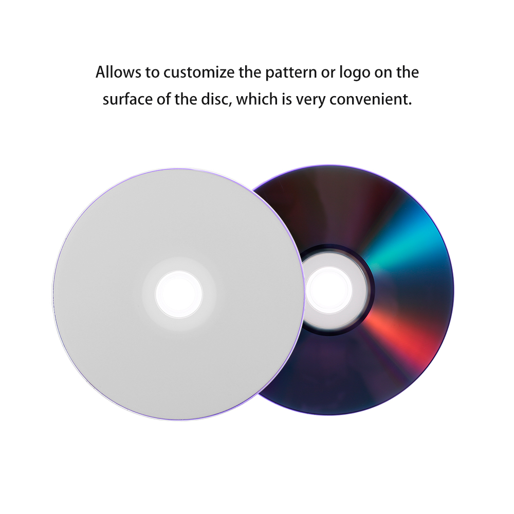 25PCS 215MIN 8X DVD+R DL 8.5GB Blank Disc Customizable DVD Disk For Data & Video Supports up to 8X DVD + R DL recording speeds