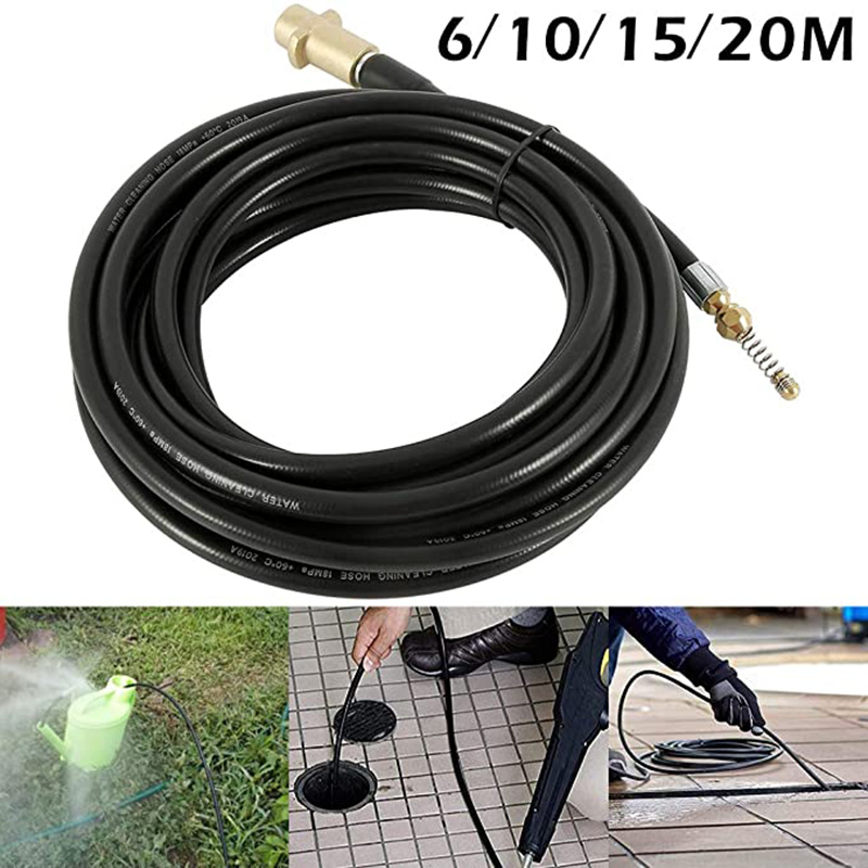 sewer drain water cleaning hose pipe cleaner Kit with Adapter For Karcher K2 K3 K4 K5 K6 K7Pressure Washers nozzle car wash hose