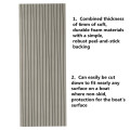 8 Styles Self-Adhesive 900x2000x5mm Foam Teak Decking EVA Foam Marine Flooring Faux Boat Decking Sheet Accessories Marine