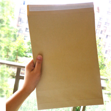 30pcs Big Size Document Kraft Paper Bag Brown Paper File Holder Envelope Bags Gift Bags Party DIY Craft Packaging