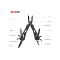 Ganzo G104 Screwdriver Bits Multi Folding Pliers Stainless Steel Multifunctional Folding Knife Pliers Pocket Camping Hand Tool