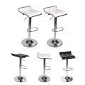 3 Pieces Bar Table Stools Set Adjutable Wood Top Swivel Dining Chair Pub Kitchen