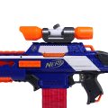Upgrade Mods Kit for Nerf with Tactical Flashlight Front Tube Decoration Sighting Scope Device Guide Rail Main Body For Toy Guns