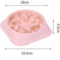 Pet Dog Feeding Food Bowls Puppy Slow Down Eating Feeder Dish Bowel Prevent Obesity Dogs Supplies Dropshipping