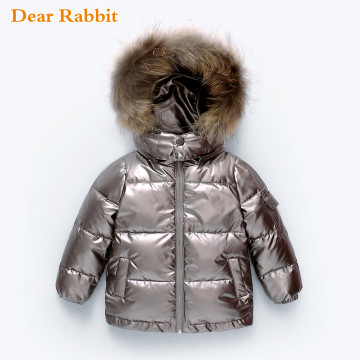 New boy thin coat autumn winter 90% duck down jacket for girls clothes waterproof child clothing snow wear kids outerwear parka