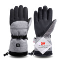 New Pair Electric Heating Snowmobile Snowboard Ski Gloves Snow Mittens Windproof Waterproof Men Women Snowboarding Skiing Gloves