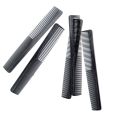 1PC Heat Resistant Medium Cutting Carbon Comb Professional Hair Cricket Comb Salon Antistatic Barber Styling Brush Tool