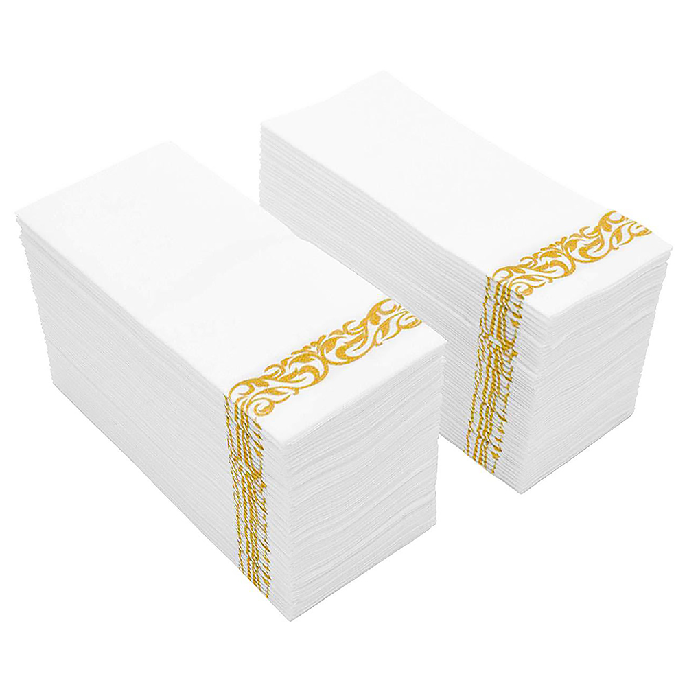 50Pcs Disposable Tissue Napkin Home Restaurant Dish Bowl Paper Towel Table Decor