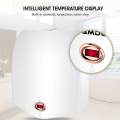 Automatic Hand Dryer Big Wind Motor 1200W Smart Home Infrared Sensor Hand Dryer Intelligent Temperature Display 220V