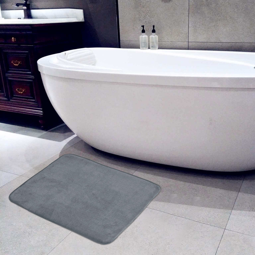 Ouneed 3Pcs/set Bathroom Mat Set Flannel Anti-Slip Kitchen Bath Mat Carpet Bathroom Toliet Rug Washable Tapete Banheiro Oct