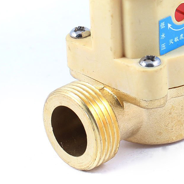 Metal Pump Water Flow Sensor Switch 26mm 3/4inch PT Thread Connector 120W for water heaters, automatic water dispensers