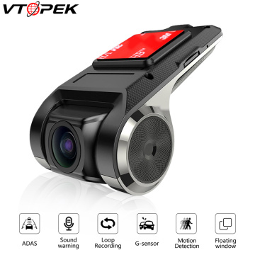 Vtopek ADAS Usb Car DVR Dash Camera Loop Recording For Auto Android Multimedia Player Hidden Type Motion Detection with SD Card