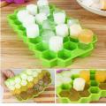 Ice Cube Tray Honeycomb Shape Ice Cube 37-Slot Mini Cake Mold Tool Silicone Container Ice Cream Maker Kitchen Bar Accessories