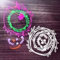 Circle background Metal Cutting Dies for DIY Scrapbooking Album Paper Cards Decorative Crafts Embossing Die Cuts