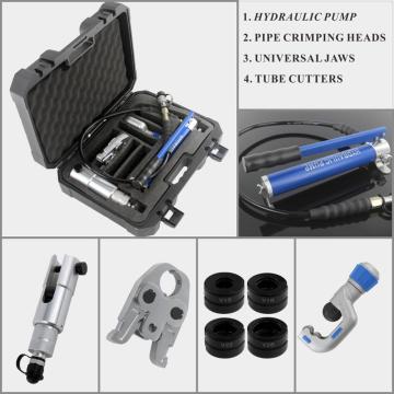 Hydraulic Pex Pipe Crimping Tools Plumbing Tools with TH,U,V,M,VAU,VUS jaws for Pex,Stainless Steel and Copper Pipe