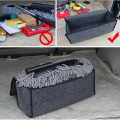 Car Storage Box Non Slip Fireproof Portable Folding Trunk Organizer Felt Cloth Storage Box Case Auto Interior Stowing Tidying