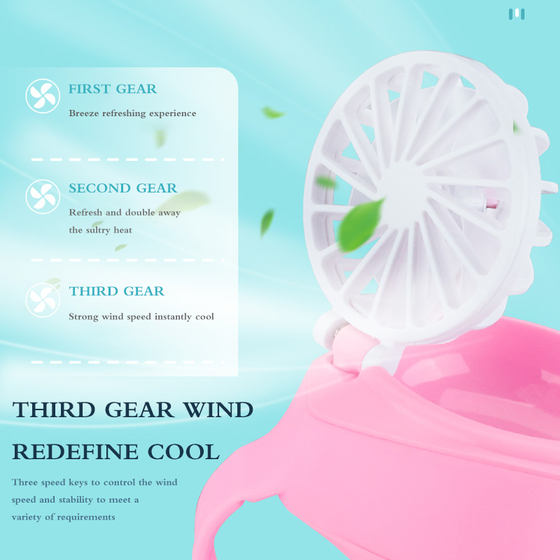 Fan Watch Handheld Small Fans Small Appliances Creative Air Conditioning Fan Mini Lazy Fans There Adjustable modes