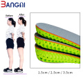 3ANGNI Height Increase Insoles Women Soft Invisiable Lift Insole Breathable Honeycomb Taller Height Increase Shoe Pad Free Size