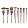 22 PCs Makeup Brushes Champagne Gold Premium Synthetic Concealers Foundation Powder Eye Shadows Makeup Brushes
