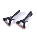 2X Plastic Pool Cue Tip Clamp Snooker Billiard Plastic Pool Cue Tip Clamp for Tip Glue on Fastener Repair