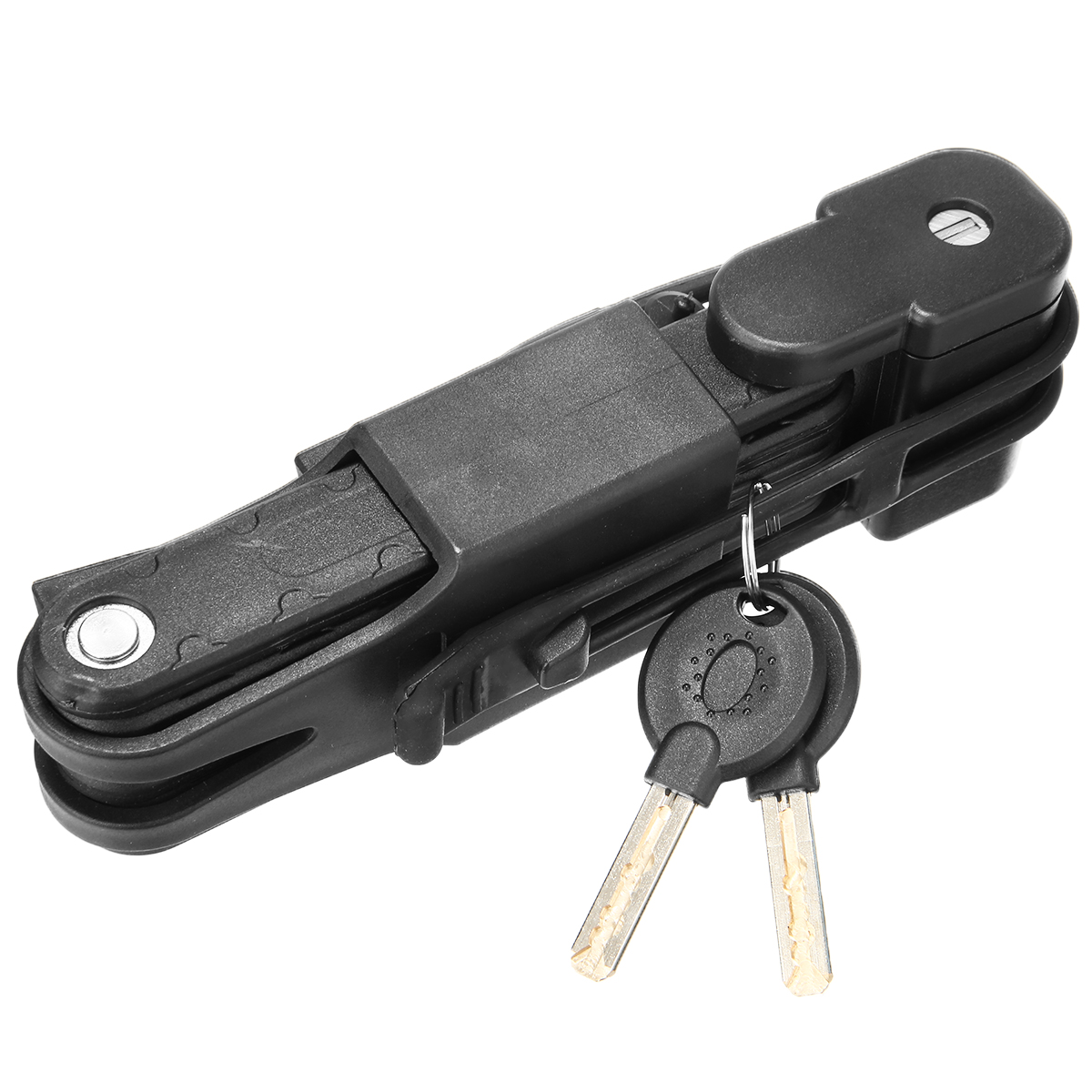 Bike Anti-Theft Folding Lock Black Bicycle Motorcycle Lock Cycle MTB Bike Security Lock Bicycle Accessories