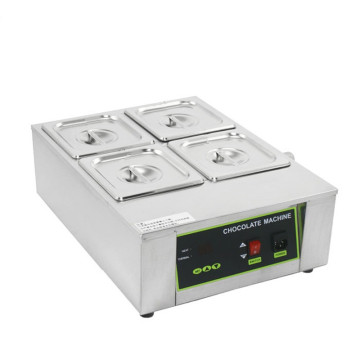 110V 220V Commercial Digital Electric 4 - Cylinder Chocolate Melt Furnace Melt Machine for Heating Hot Stove EU/AU/UK/US