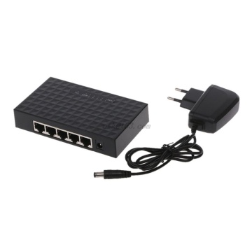 New 5-Port 10/100/1000Mbps Fast LAN Ethernet Network Switch HUB Desktop Mini Adapter hot