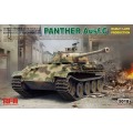 RYE FIELD RFM 5018 1/35 Scale Sd.Kfz.171 Panther Ausf.G Early / Late Production Model Building Kits