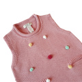 kids knitted vest baby girl knitting waistcoat cotton knit vest toddler girls sweater vest kids rainbow clothes little girl tops