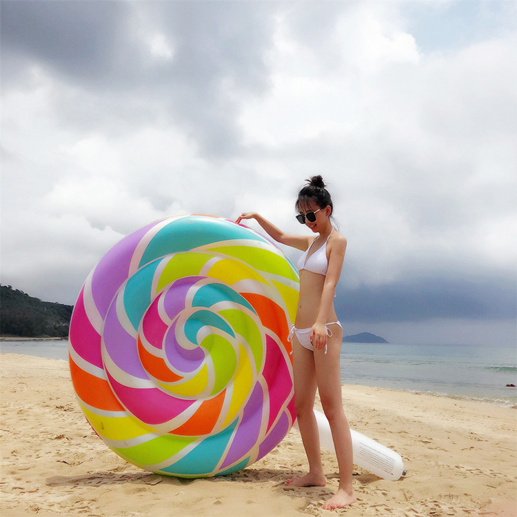 Inflatable Pool Float Pvc Lollipop Shape Pool Raft 8